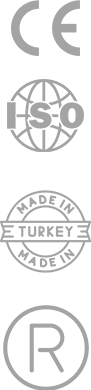 CE, EAC, ISO 9001, SLV, ISO-zertifiziertes Unternehmen, TSE-HYB