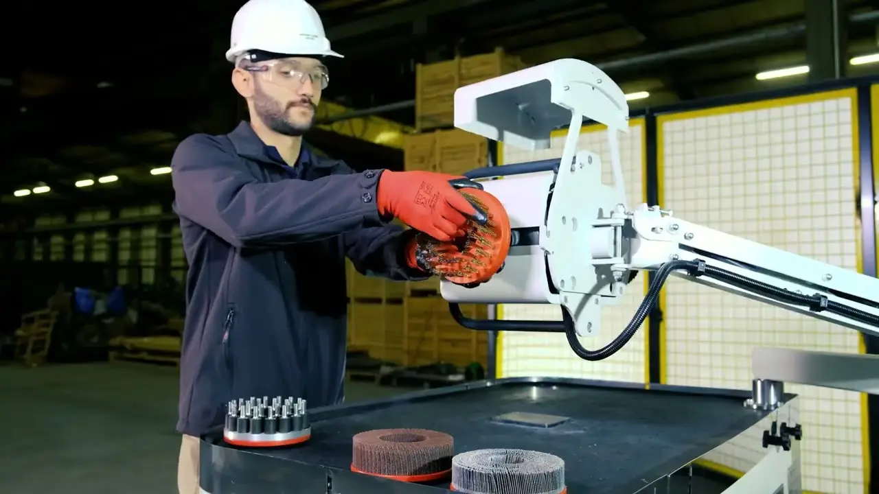 How TFON Lite Surfacer Supports Manual Deburring process overview